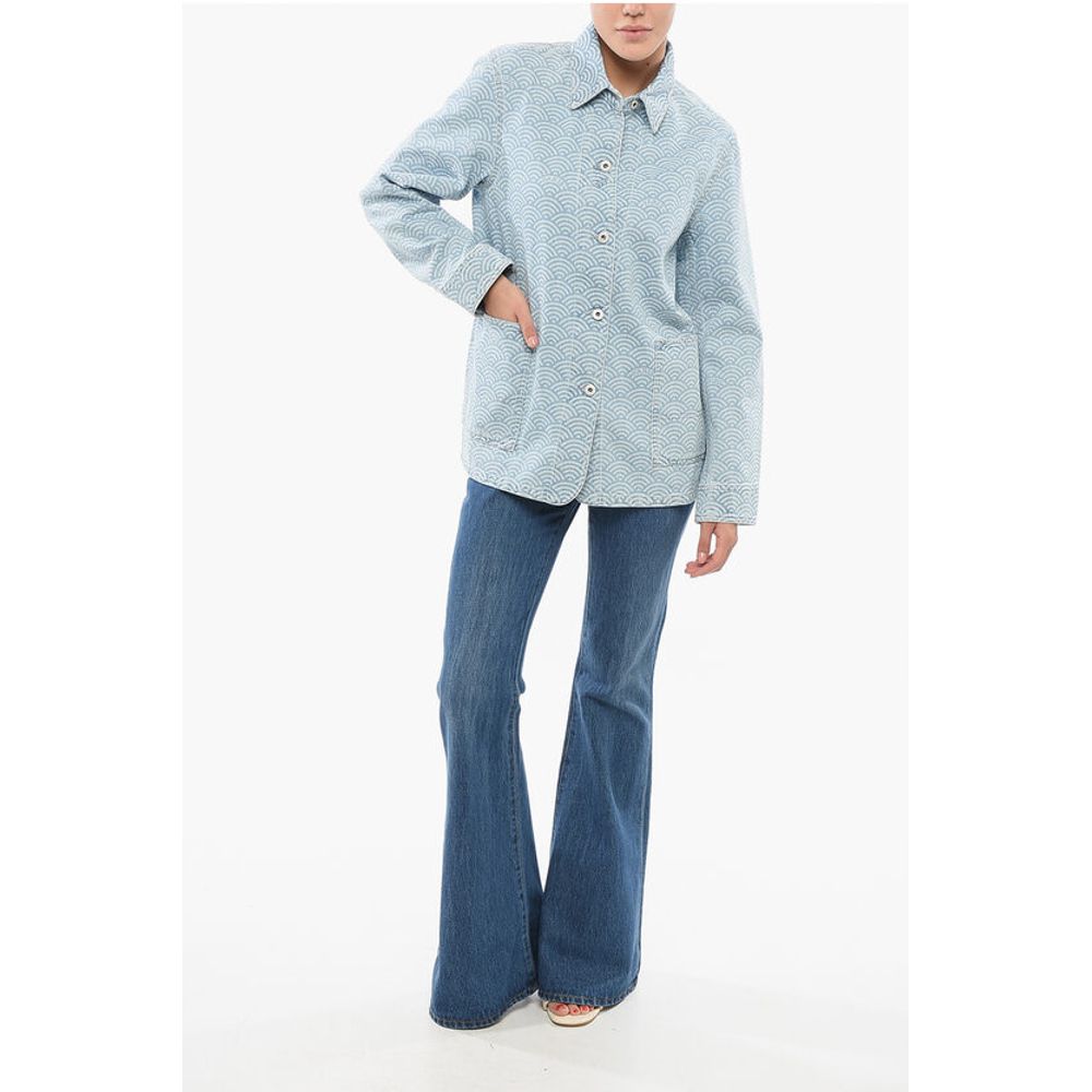 Seigaiha Denim Shirt