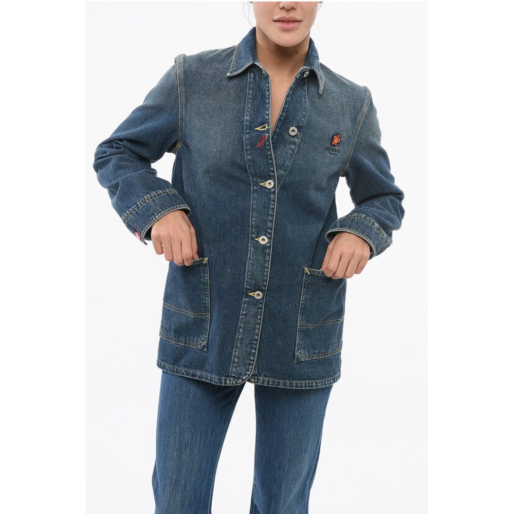 Dark-washed Denim Jacket