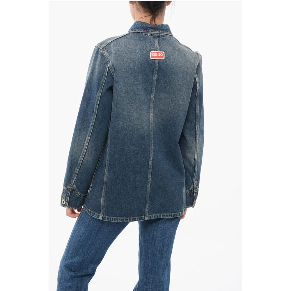 Dark-washed Denim Jacket