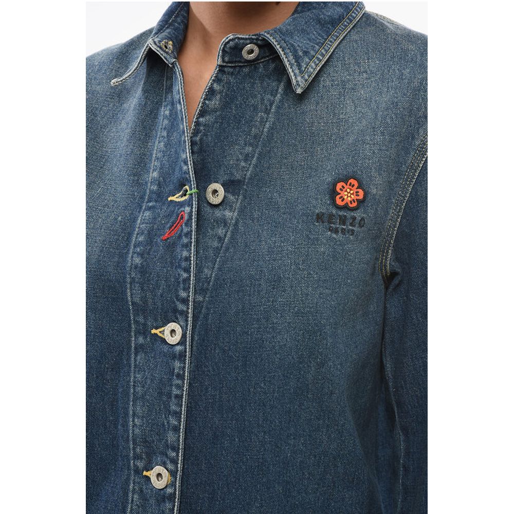 Dark-washed Denim Jacket