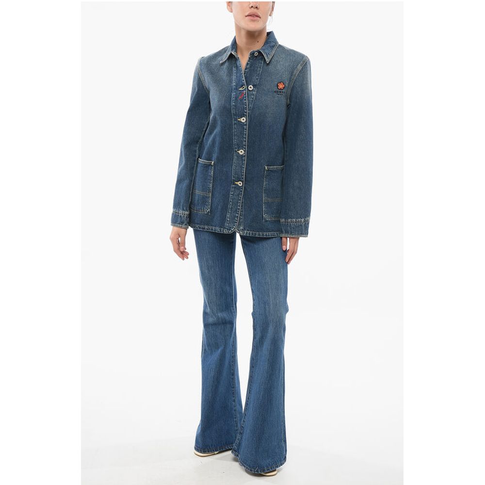 Dark-washed Denim Jacket