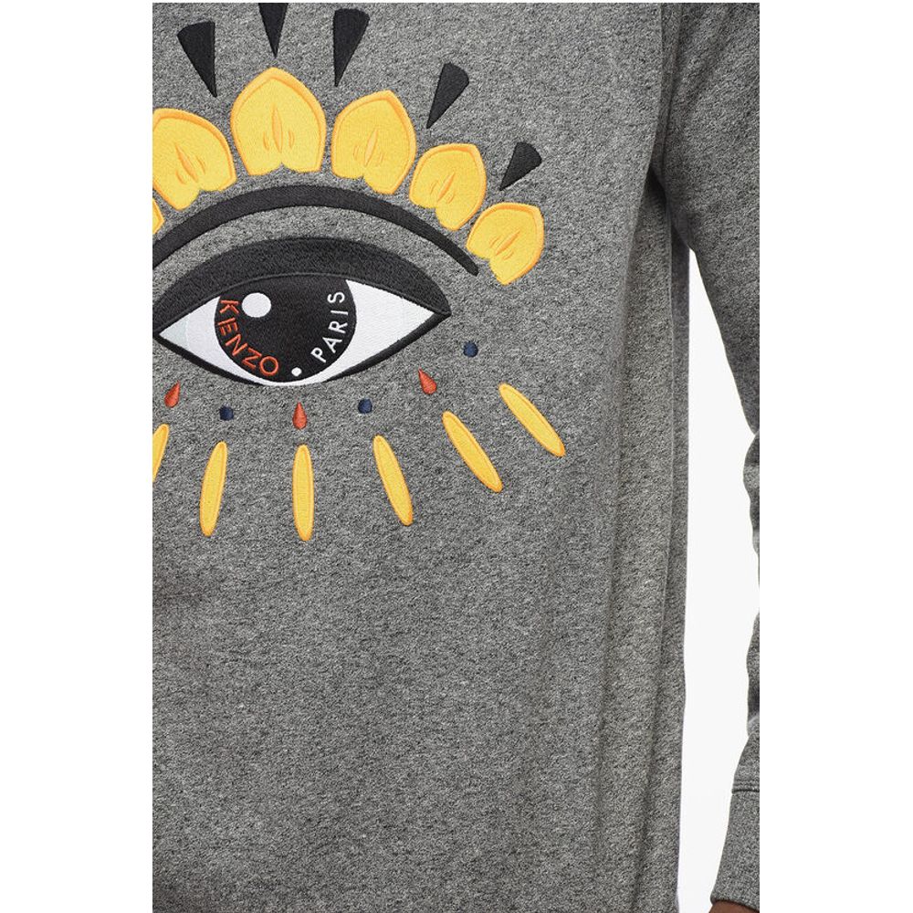 Front Embroidered EYE CLASSIC Crew Neck Sweatshirt