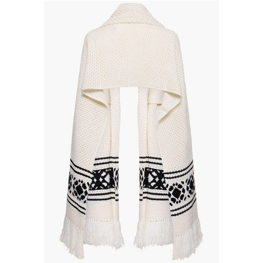 Crochet Wool and Cashmere PEPLO Scarf