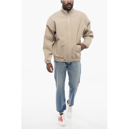 Viscose Blend ETERNAL Bomber Jacket with Embossed Detail