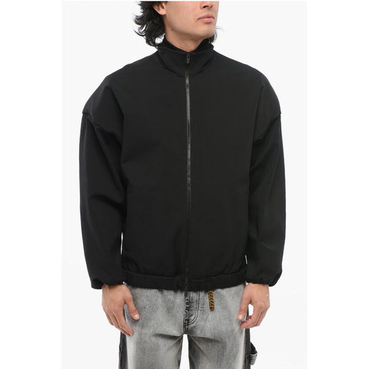 Viscose Blend ETERNAL Bomber Jacket with Embossed Detail