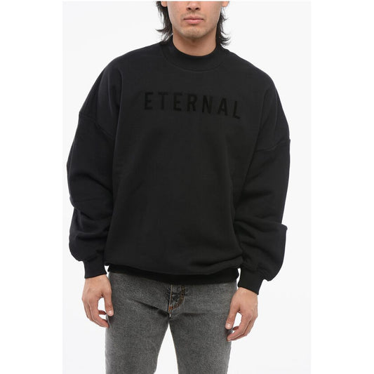 Crew Neck ETERNAL Brushed Cotton Sweatshirt