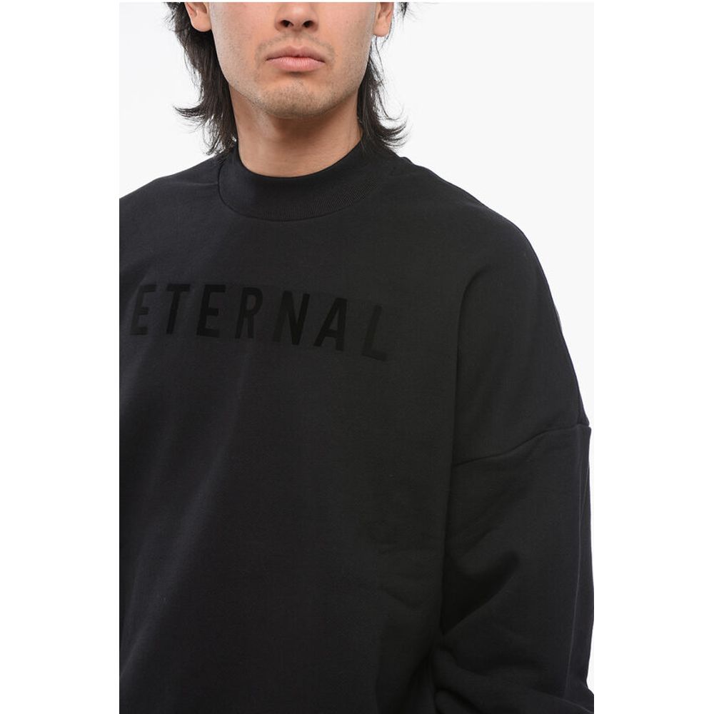 Crew Neck ETERNAL Brushed Cotton Sweatshirt
