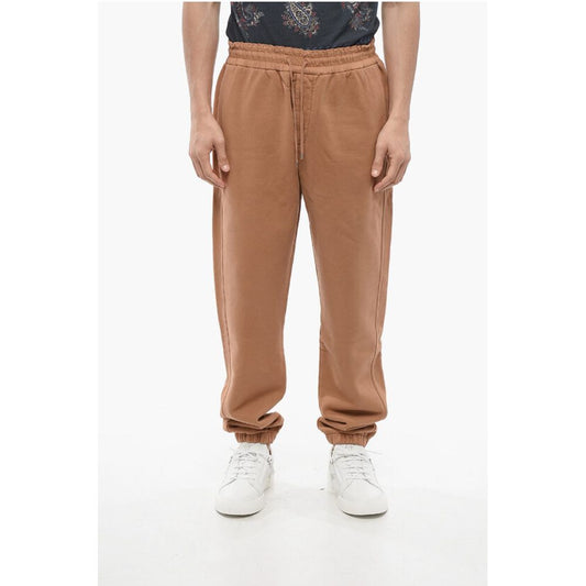 4-Pocketed Jersey Sweatpants with Cuffs