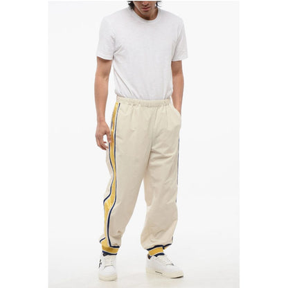 Nylon I FEEL GUCCI Joggers with Side Contrasting Bands