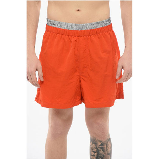 Swimshorts with Double-layered Detail
