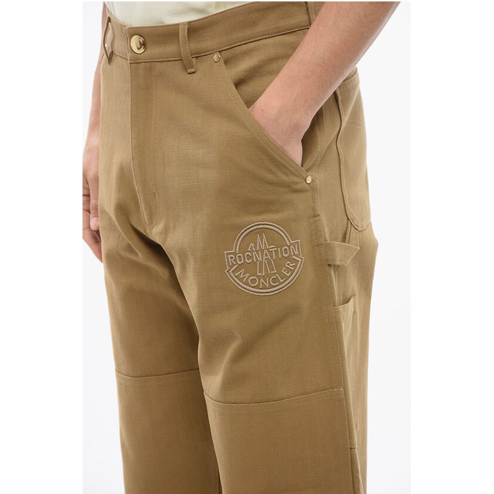 ROC NATION BY JAY-Z Cotton Pants with Embroidered Logo