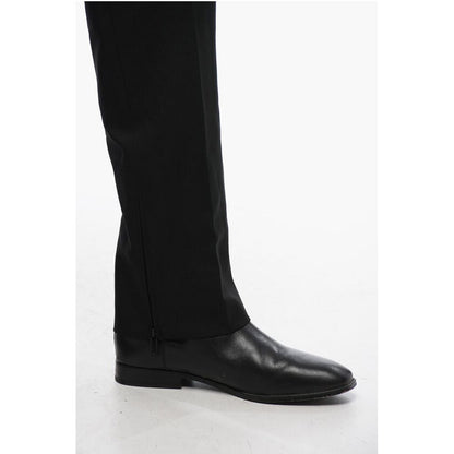 Slim-fit TECH DRILL Pants With Bottom Zip