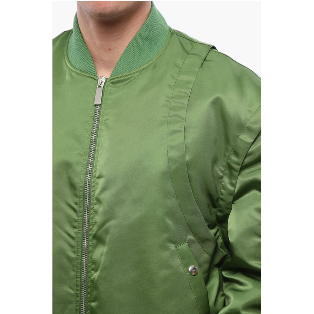 Padded ARROW Bomber Jacket with Removable Sleeves