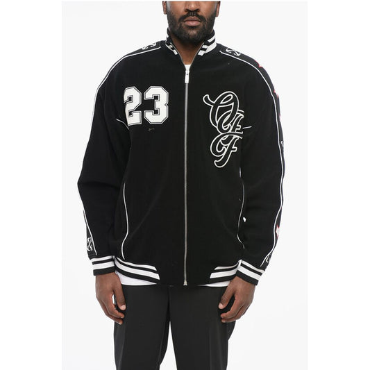 Embroidered NATURE LOVER Varsity Bomber