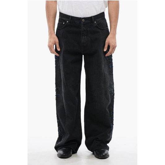 High Waisted NATURELOVER Super Baggy Fit Jeans