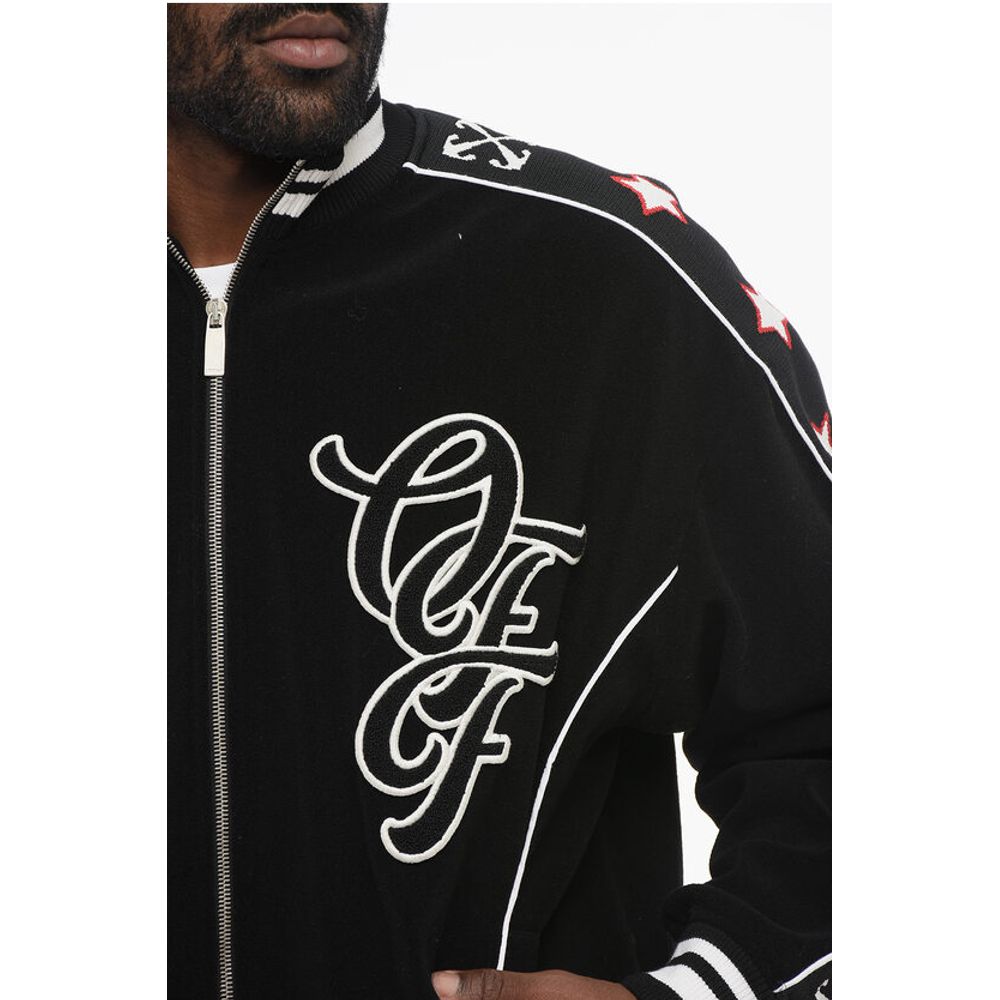 Embroidered NATURE LOVER Varsity Bomber