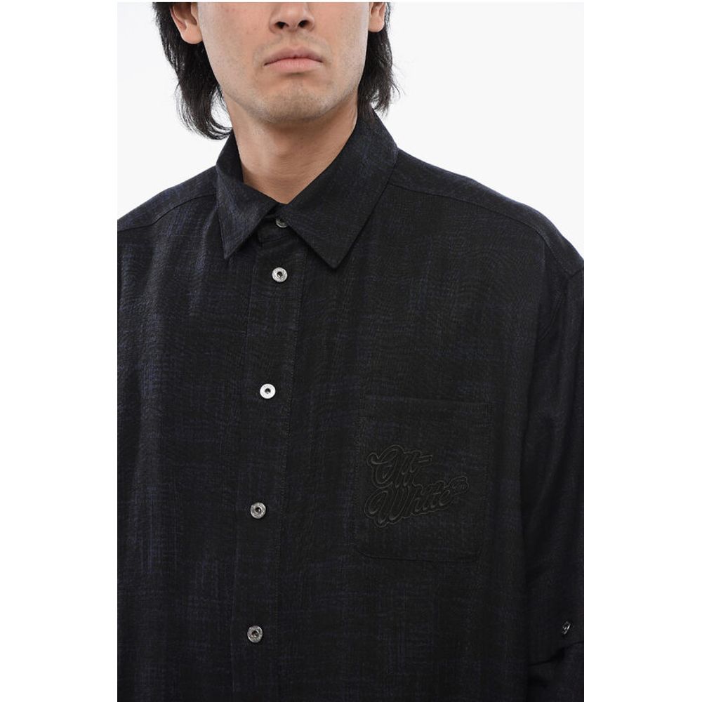 Linen Shirt With Removable Shirt