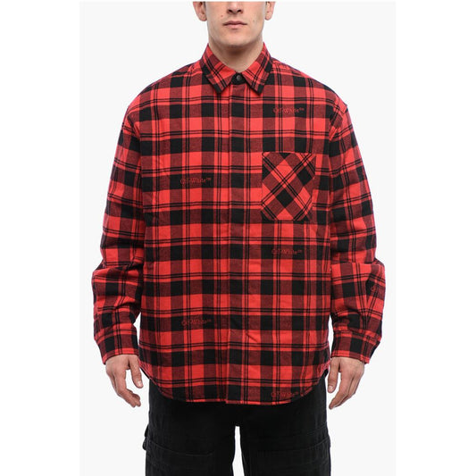 Checkered Lined Flannel Overshirt