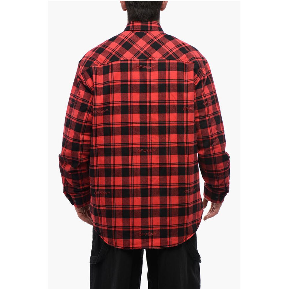 Checkered Lined Flannel Overshirt