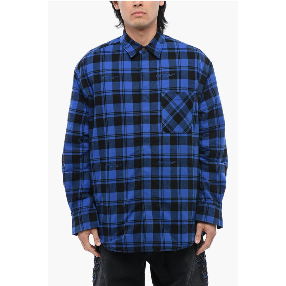 Checkered Lined Flannel Overshirt