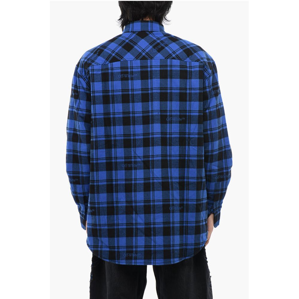 Checkered Lined Flannel Overshirt