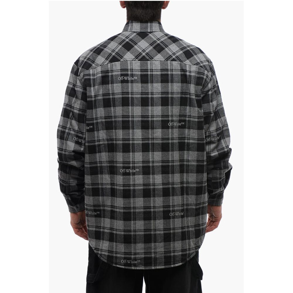 Checkered Lined Flannel Overshirt