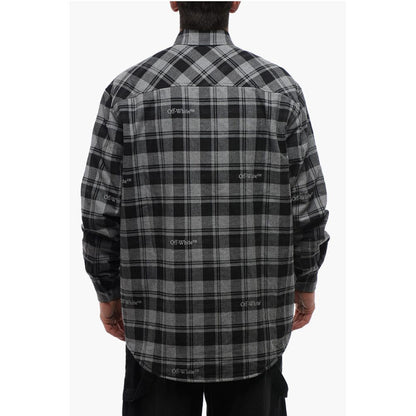 Checkered Lined Flannel Overshirt