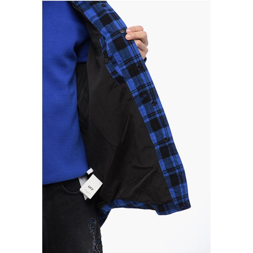 Checkered Lined Flannel Overshirt