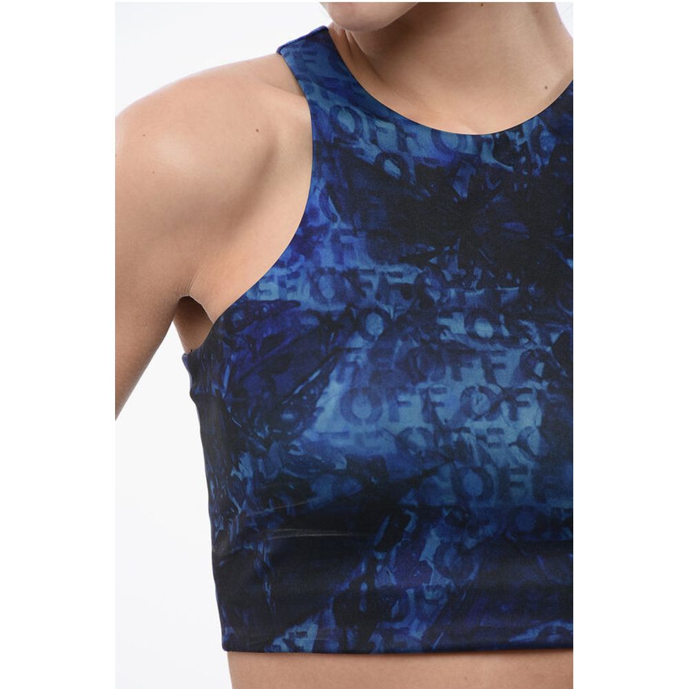 Printed AOP Crop Top