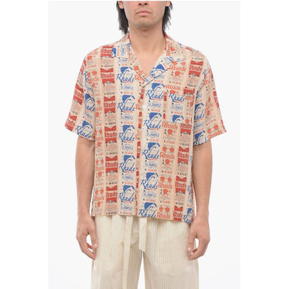 All-Over Printed Silk VOYAGE Shirt