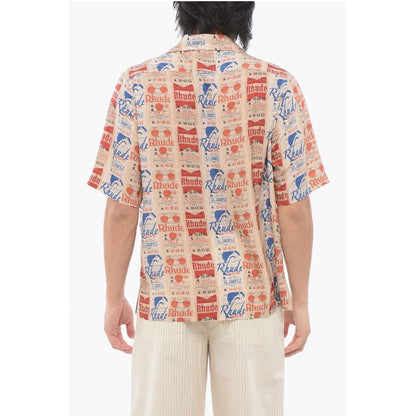 All-Over Printed Silk VOYAGE Shirt