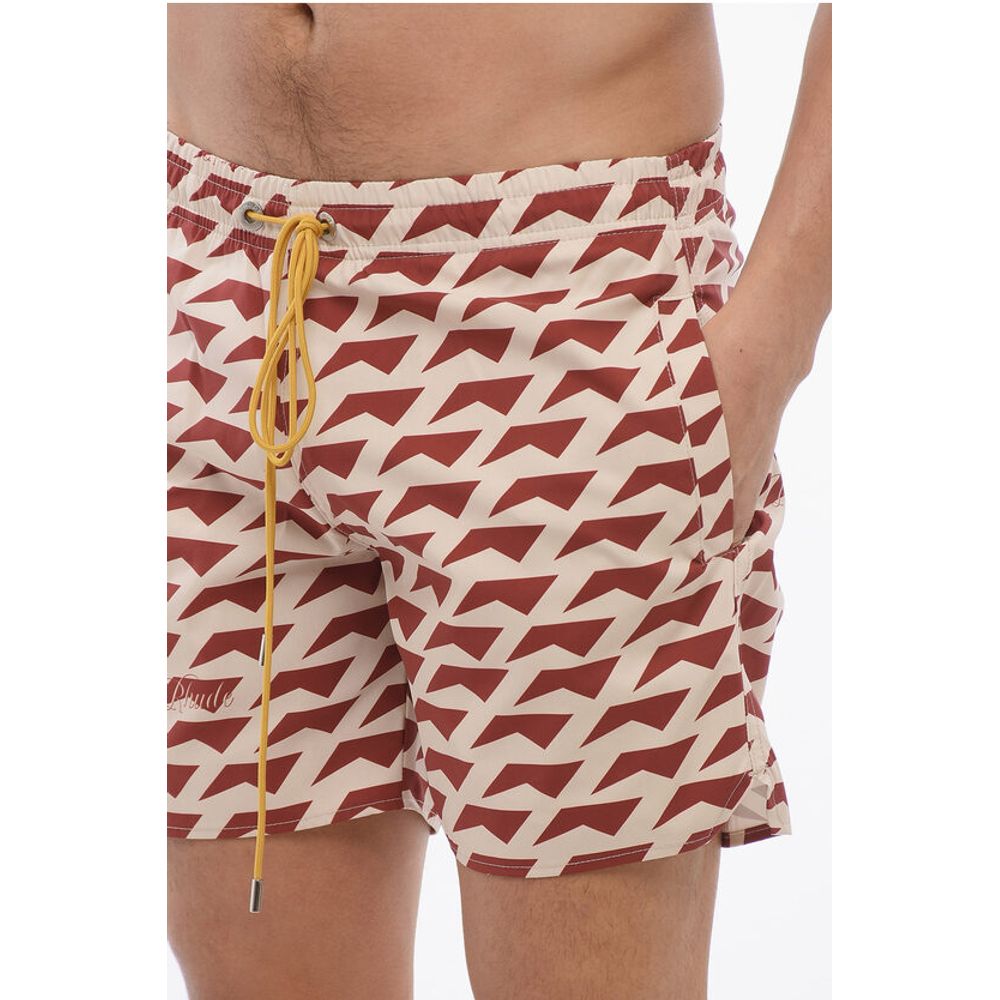 Geometrical Motif DOLCE VITA Swim Shorts