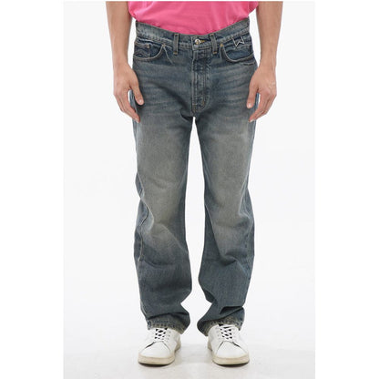 Dark Washed 90S Jeans with Belt Loops 22cm