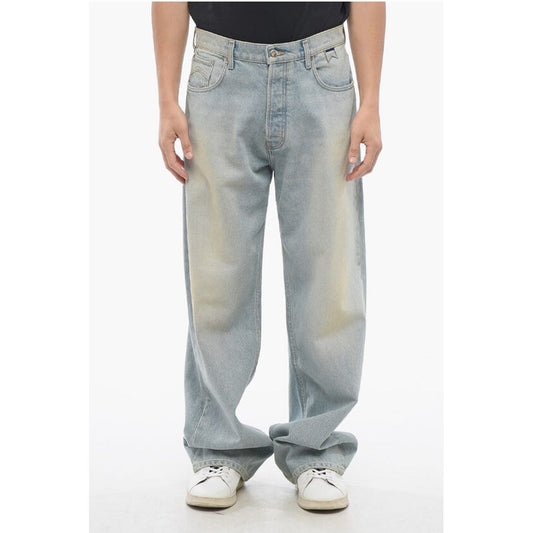 Light Washed Baggy Fit Jeans 26cm