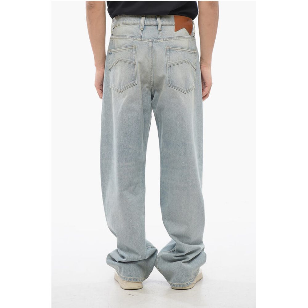 Light Washed Baggy Fit Jeans 26cm