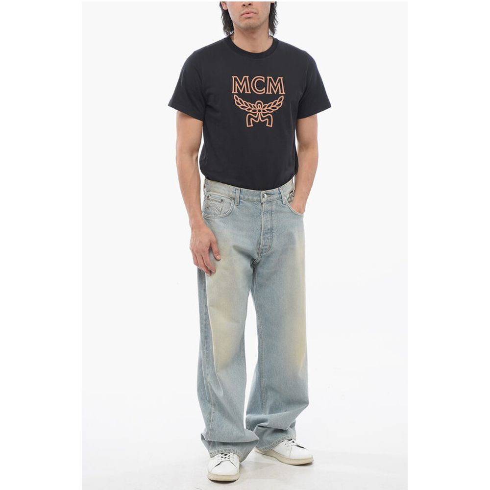 Light Washed Baggy Fit Jeans 26cm