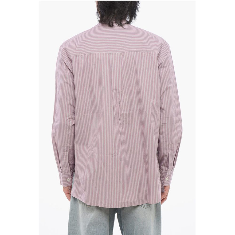 TEKLA Cotton Poplin Striped Shirt