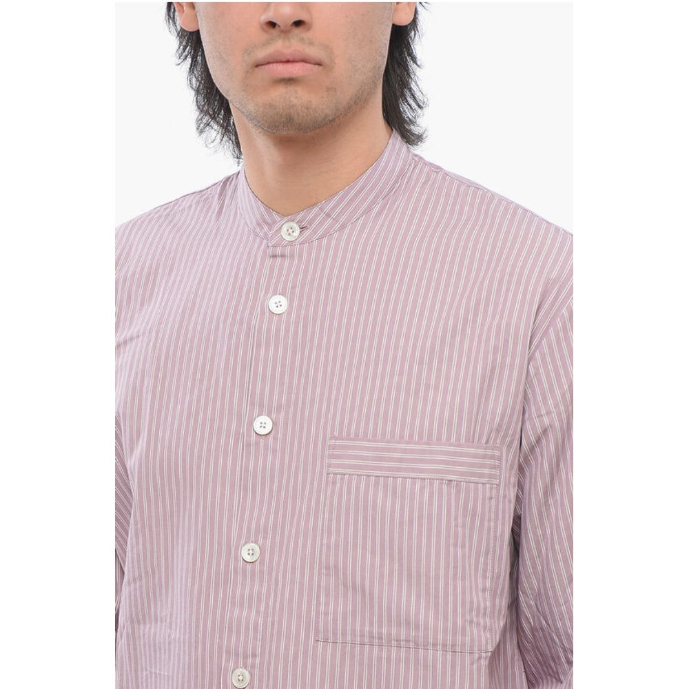 TEKLA Cotton Poplin Striped Shirt