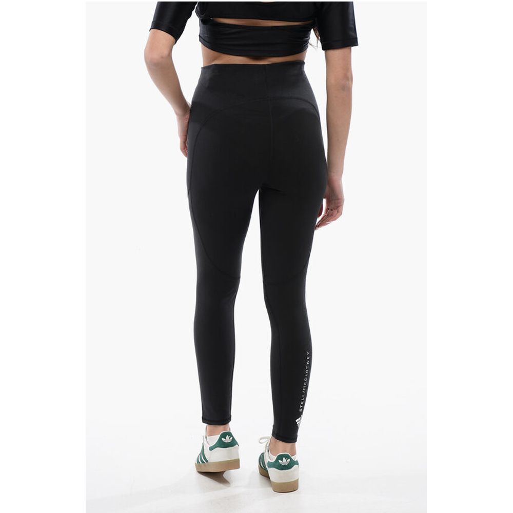 STELLA McCARTNEY High Waisted Stretch Fabric Leggings