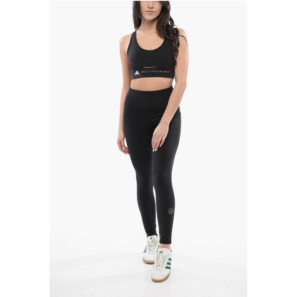 STELLA McCARTNEY Stretch Fabric Active Bra with Contrasting