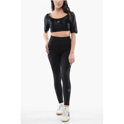 STELLA McCARTNEY High Waisted Stretch Fabric Leggings