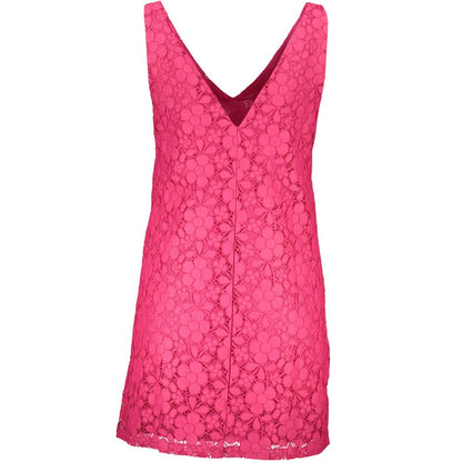 Vestido Mujer Viscosa Rosa
