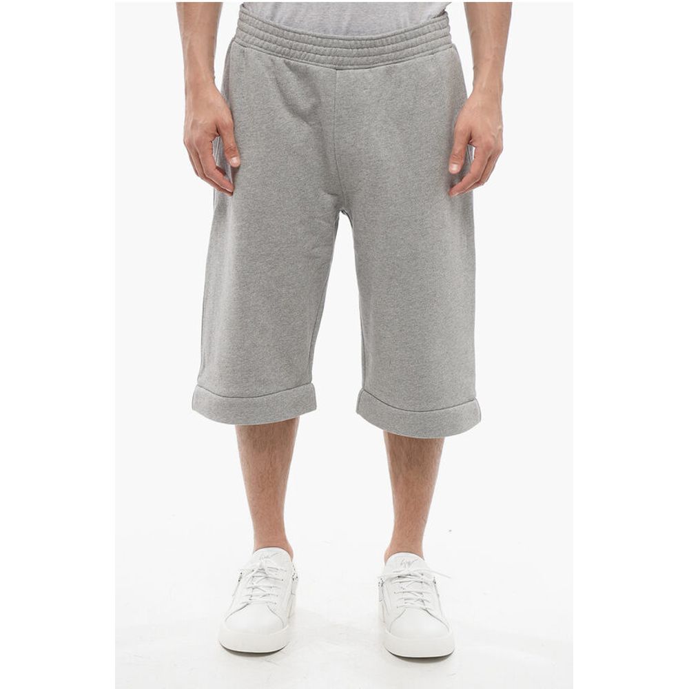 Brushed Cotton Sweatpants with Suspenders