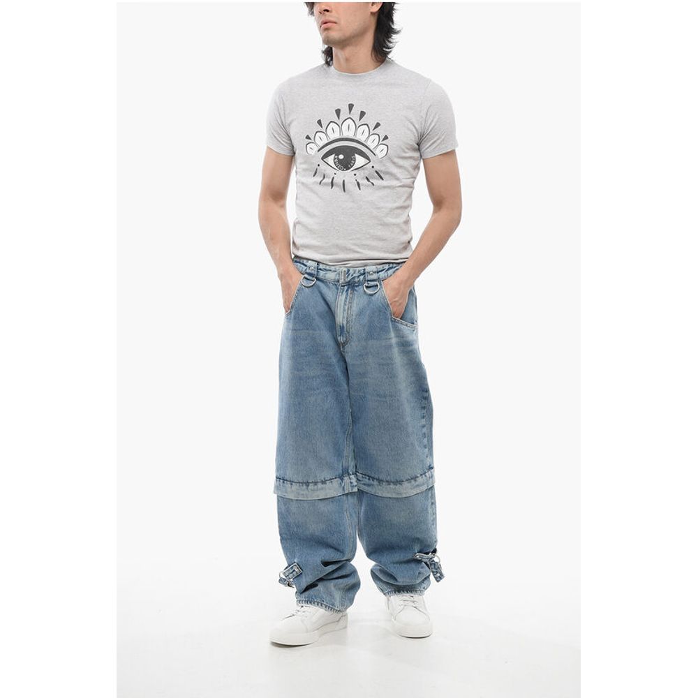 Utility Fit Denims with Modular Design 23cm