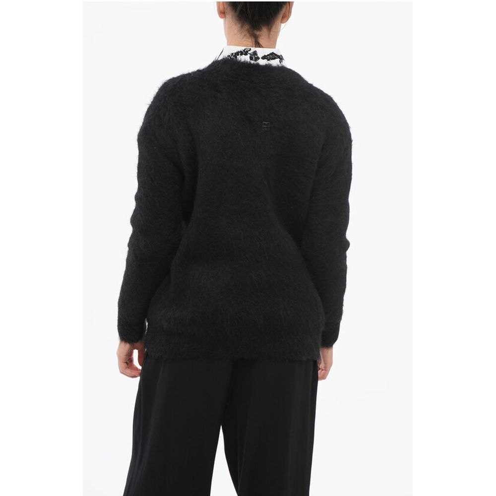 Alpaca Blend Cardigan with 2 Pockets