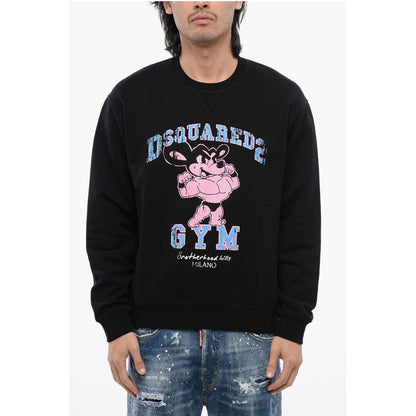 Crew Neck Cool Fit D2 GYM Brushed Cotton Sweatshirt
