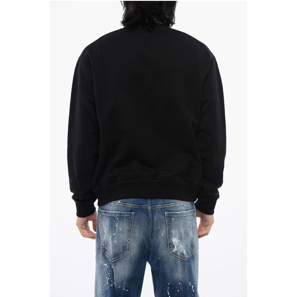 Crew Neck Cool Fit D2 GYM Brushed Cotton Sweatshirt