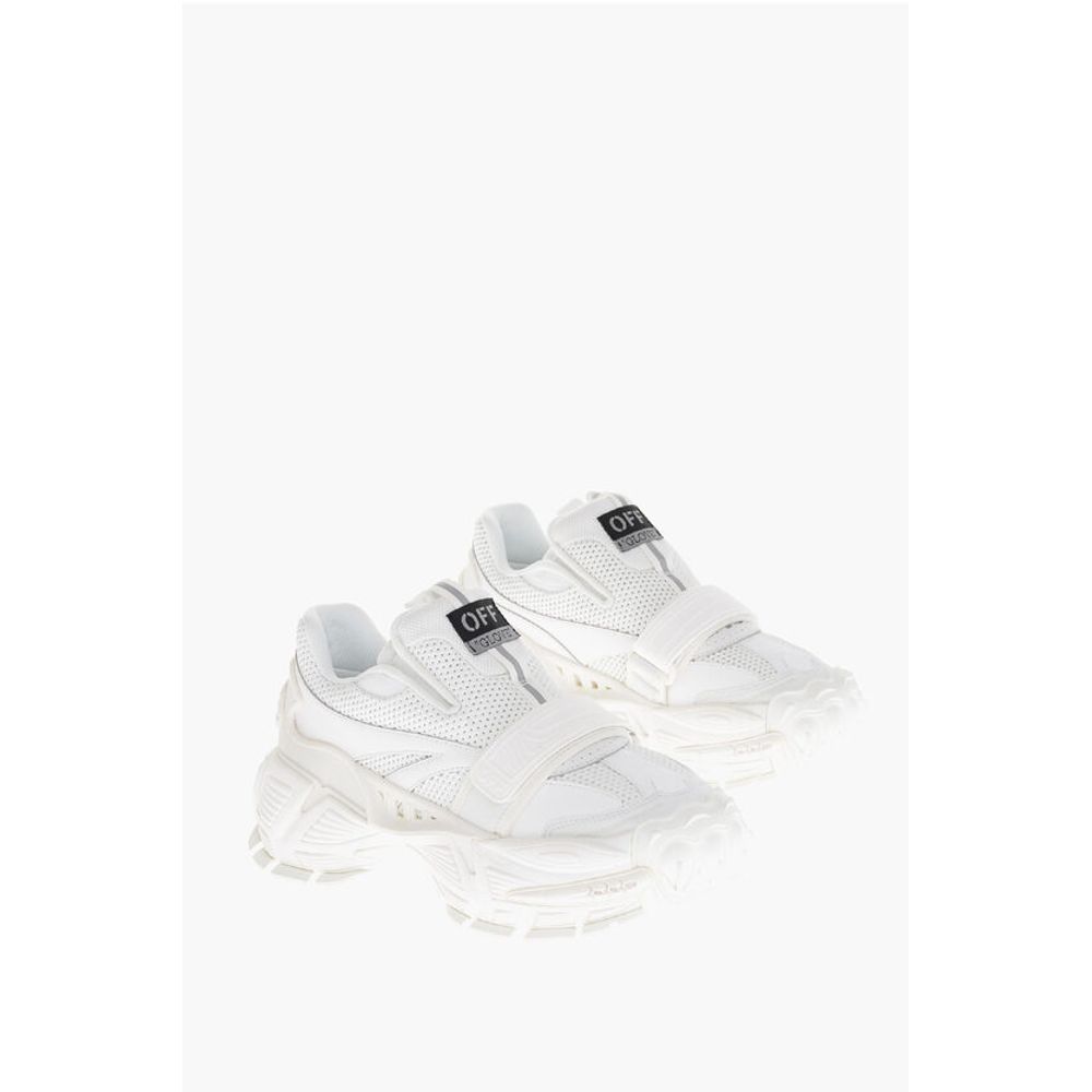 Solid Color Perforated Fabric Low-Top Sneakers