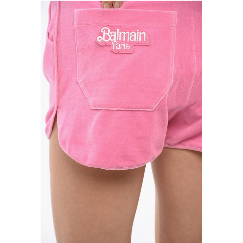 BARBIE Velvet Drawstringed Shorts