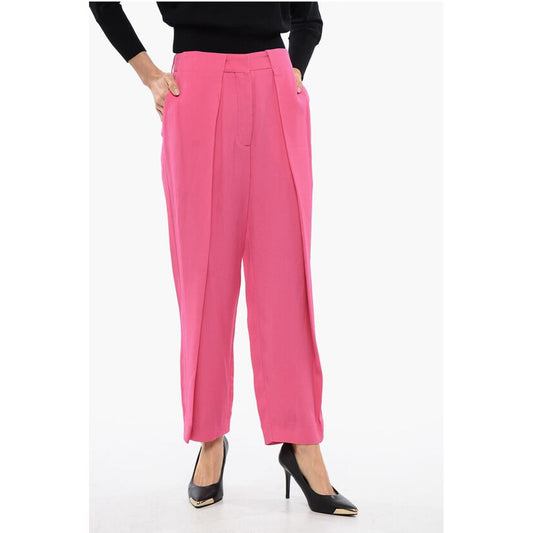 Tapered-fit High-waisted Pants